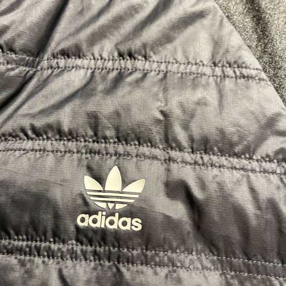 Dark grey hybrid adidas  jacket long sleeve - Picture 6 of 6